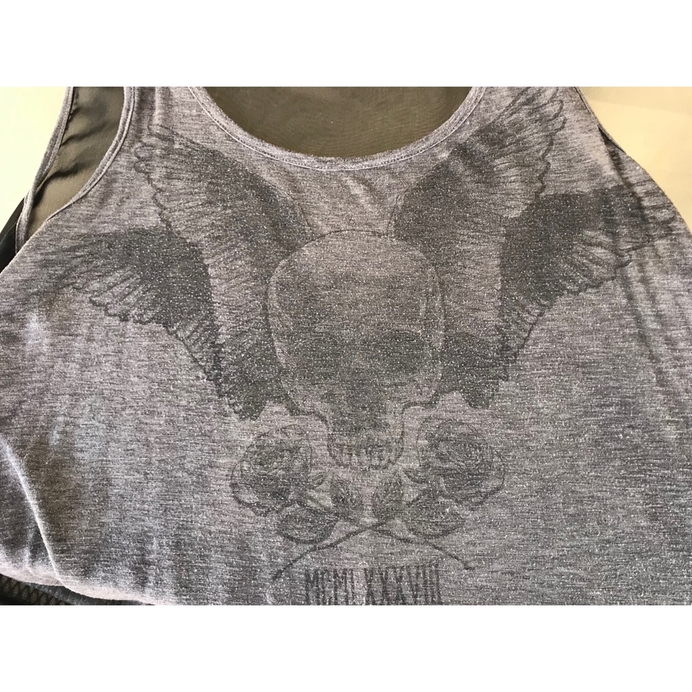 gray torrid high low tank